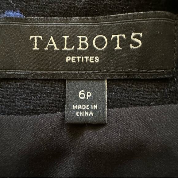 Talbots wool blend black blue knee length pencil skirt size 6P
b16 - Picture 2 of 4